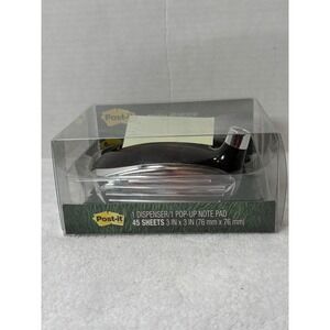 NOS 2015 Post-it Pop-Up Note Dispenser Black Golf Club Driver Shape